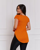 Blusa Barra Arredondada Tapa BumBum Fitness