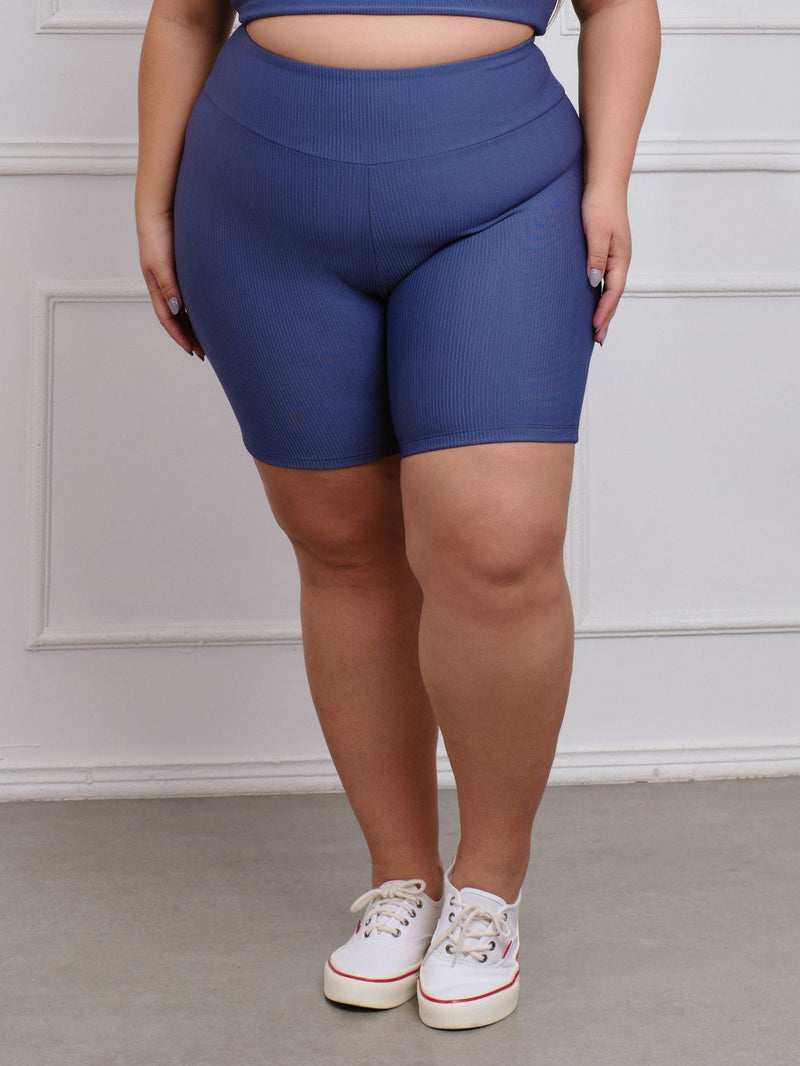 Bermuda Canelada Fitness Plus Size