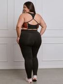 Conjunto Fitness Plus Size (calça + top)