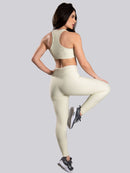 Conjunto Canelado  (Calça +Top S/Bojo)