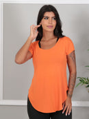 Blusa Barra Arredondada Tapa BumBum Fitness