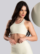 Conjunto Canelado (Bermuda + Top S/Bojo)