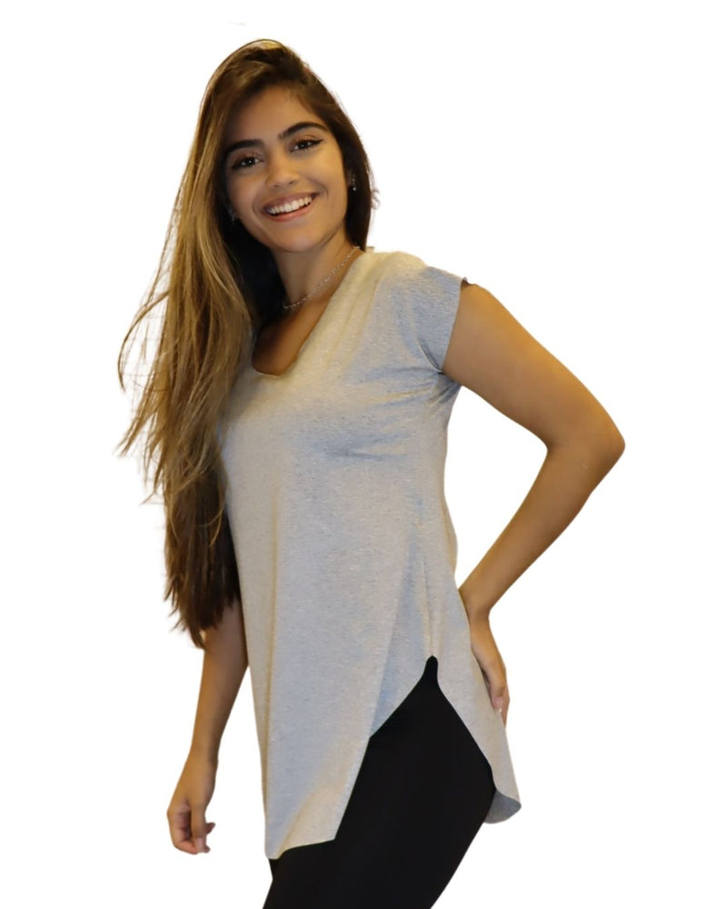 Blusa Barra Arredondada Tapa BumBum Fitness