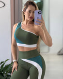 CONJUNTO CALÇA LEGGING + REGATINHA
