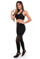 Conjunto Legging Detalhe Cirrê  + Top C/bojo