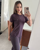 CONJUNTO CALÇA LEGGING + BLUSINHA