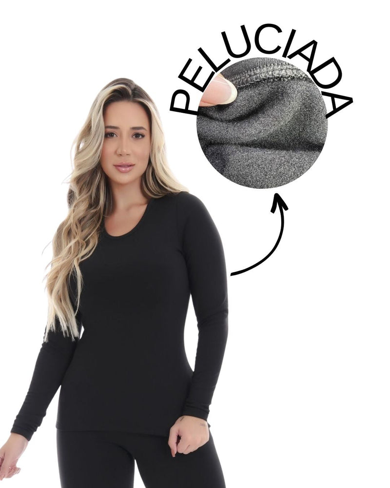 Blusa Térmica Flanelada Inverno